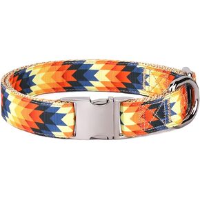 WAAAG Pet Supplies Aztec Tribal Cat & Dog Collar, Leash & Harness Set - Small, Medium & Large Sizes