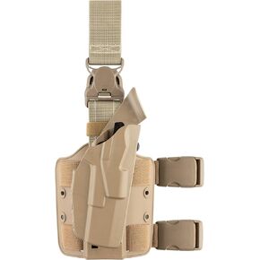 Safariland 7355 ALS, Thigh Rig -Tactical Holster with Quick-Release Leg Strap, Right Hand