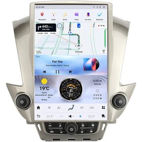 Android 13 Car Stereo for GMC Yukon Chevrolet Tahoe Suburban2015-2019 14.4 Inch Tesla Screen Car Radio GPS Navigation SWC Dual USB+AHD Backup Camera(OEM Screen 8 inches)
