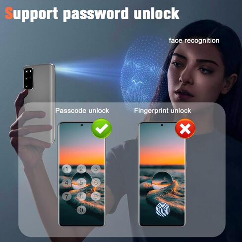 1 + 2 واقي شاشة للخصوصية لهاتف Galaxy S20 Plus 5G مع حماية عدسة الكاميرا، زجاج مقسى مضاد للتجسس، تغطية كاملة ثلاثية الأبعاد، سهل التركيب، خالي من الفقاعات لهاتف Samsung Galaxy S20 Plus 6.7 بوصة in Saudi Arabia