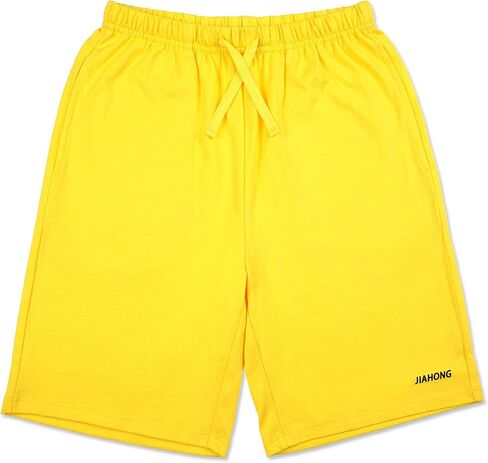 شورت للأولاد شورت رياضي قطن 100% للأطفال، شورت مريح برباط مع جيوب للأولاد والبنات، عبوة من قطعتين in Kuwait