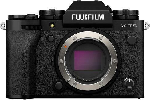 حزمة كاميرا FUJIFILM X-T5 بدون مرآة (أسود) مع بطاقة ذاكرة SF-M Tough Series UHS-II SDXC بسعة 64 جيجابايت + طقم تنظيف + كابل Micro HDMI + حامل ثلاثي القوائم لمدونات الفيديو + حقيبة كامارا + المزيد من الملحقات in Saudi Arabia