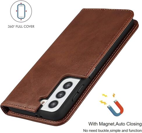 Jaorty for Galaxy S21+ Wallet Case,Premium PU Leather Flip Folio Case,Card Slots,Cash Pocket,Kickstand,Magnetic Closure Case for Samsung Galaxy S21+ S21 Plus 5G (2021 Release) 6.7 Inch,Black in Saudi Arabia