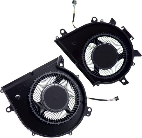 Deal4GO مروحة تبريد وحدة المعالجة المركزية BAPA0506R5H-Y001 w/GPU Cooler BAPA0606R5H-Y001 5H40S19967 بديلة لجهاز Lenovo Yoga S740 (14) S740-14IIL 81RS in Saudi Arabia
