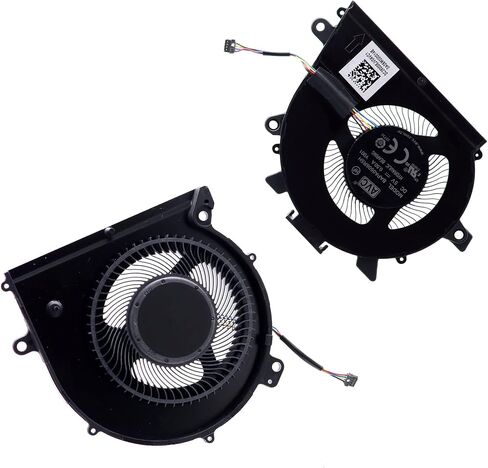 Deal4GO مروحة تبريد وحدة المعالجة المركزية BAPA0506R5H-Y001 w/GPU Cooler BAPA0606R5H-Y001 5H40S19967 بديلة لجهاز Lenovo Yoga S740 (14) S740-14IIL 81RS in Saudi Arabia