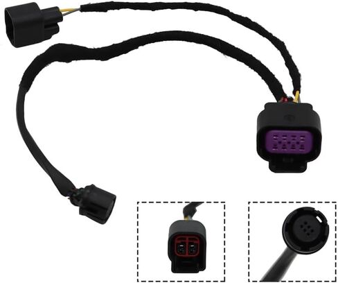 Rear View Backup Park Assist Camera Wiring Harness Compatible with Ram 1500 2500 3500 2013-2017 68189124AC in Saudi Arabia