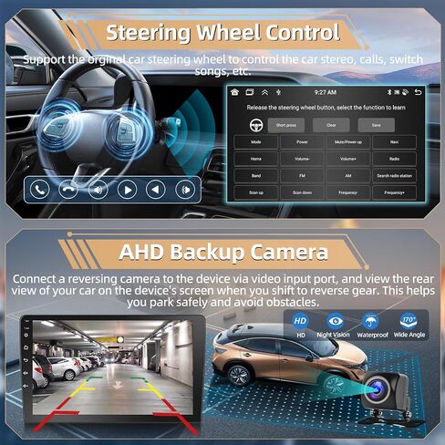 Podofo 2+64G 8 Core راديو ستيريو للسيارة Jeep Renegade 2015-2020 مع CarPlay اللاسلكي Android Auto 9 بوصة شاشة تعمل باللمس صوت بلوتوث مع نظام تحديد المواقع العالمي للملاحة مرآة Link WiFi EQ RDS Hi-Fi AHD كاميرا احتياطية in Saudi Arabia