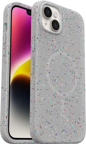 OtterBox iPhone 14 Plus Sustainable Series Case with MagSafe - Carnival Night (Black), Shockproof, Drop Proof, Ultra-Slim, Protective Case in Saudi Arabia