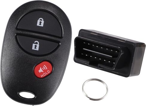 Obd2 Car Key Fob Kit for Toyota Tacoma 315Mhz GQ43VT20T 3 Button Reusable | Replacement Keyless Entry Remote 1 Set for Toyota Tundra Sequoia Highlander Sienna in Saudi Arabia