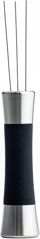 The WDT Tool | Silver | 0.4 mm Pins | 6 Pins & Storage Vault | Stainless Steel & Silicone | Distribute Coffee Grounds | Prevent Channeling & Spurting | Better Tasting Coffee in Saudi Arabia
