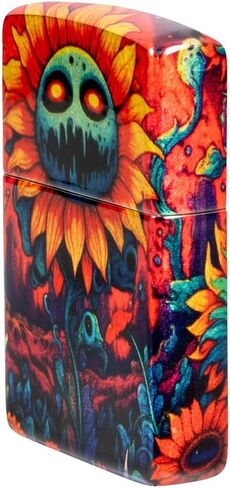 Zippo Mushroom Drift Design 540 Tumbled Brass Pocket Lighter in Saudi Arabia