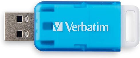 محرك أقراص فلاش Verbatim® SeaGlass USB 3.2 الجيل الأول، سعة 32 جيجابايت، أزرق in Kuwait