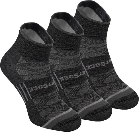 Wrightsock CoolMesh II Quarter Running Socks for Men and Women – Cushioned, Eco-Friendly and Anti Blister Socks with our Patented Double Layer Design - American Made, No Blisters Guaranteed in Saudi Arabia