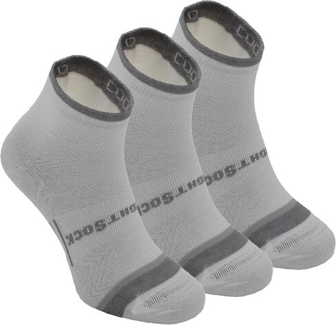 Wrightsock CoolMesh II Quarter Running Socks for Men and Women – Cushioned, Eco-Friendly and Anti Blister Socks with our Patented Double Layer Design - American Made, No Blisters Guaranteed in Saudi Arabia