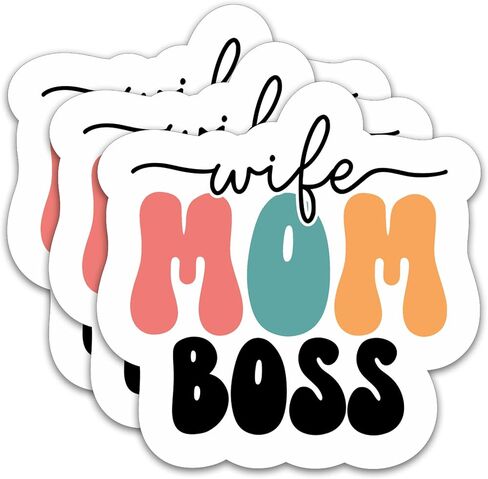 (3Pcs) Praying Mama Black Sticker Mom Sticker Mama Sticker Perfect for Moms Mama Mother Grandma Mother's Day – Waterproof Vinyl Decal for Book Laptops Phones Tumblers Water Bottles, Size 3 x 1.8 Inch in Saudi Arabia