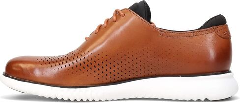 Cole Haan Men's 2.Zerogrand Laser Wing Tip Oxford Lined, Pecan/Truffle, 9 in Saudi Arabia