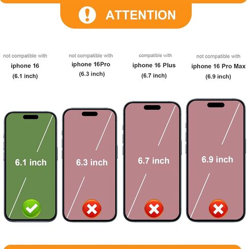 Bocasal for MagSafe Crossbody Wallet Case Compatible with iPhone 16, RFID Blocking Protective Purse Case with Card Slots Holder Kickstand Wrist Strap Lanyard Zipper 6.1 Inch 5G (Rose Gold) in Kuwait