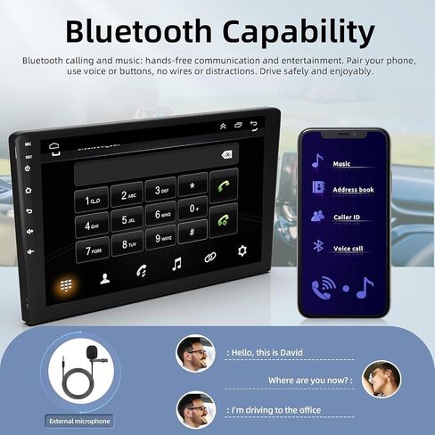 Car Stereo for Honda Accord 8th 2008 2009 2010 2011 2012 with GPS Navigation,podofo 10.1 Inch 1080P Touch Screen Android Car Radio with Mirror Link Bluetooth WiFi FM/RDS Backup Camera in Saudi Arabia