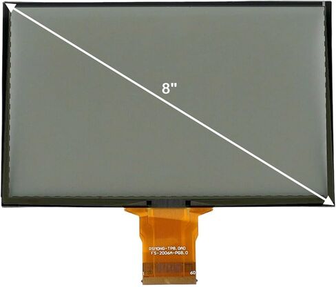 شاشة Bruce & Shark 8 بوصة مزامنة 3 LCD تعمل باللمس راديو الملاحة تناسب Ford Explorer F150 F250 F350 2013-2018، شاشة العرض تحل محل # LQ080Y5DZ05 in Kuwait