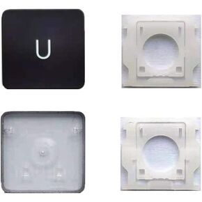 Replacement Individual U Key Cap and Hinges are Applicable for MacBook Pro/Air A2141 A2251 A2289 A2179 A2337 A2338 A2442 A2485 A2779 A2780 A2941 A2918 A2992 A2681 A2941 2019-2023 Year