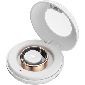 Smart Ring Charging Case - Compact Charging Box with Magnetic Charging Port, Fast Charging 200mAh Battery, Charges Smart Ring Up to 10 Times in Just 1 Hour