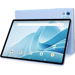 10.1 inch Android 12 Tablet, Octa-Core CPU, 1280 * 800 HD IPS Screen, 4 GB RAM+64GB ROM+1TB Expandable Computer Tablets PC, 2+5MP Dual Camera, GMS Certified Tablet Blue