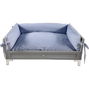 New Age Pet® ECOFLEX® Manhattan Raised Dog Bed with Cushion for Large Dogs