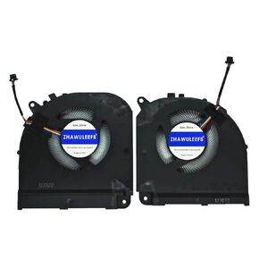 Replacement New Laptop CPU+GPU Cooling Fan for Gigabyte AORUS BSF 15(2023) FQ6S FQ6R X5LBMF DFSCL42P16593A DFSCL42P06593A DC12V 0.6A