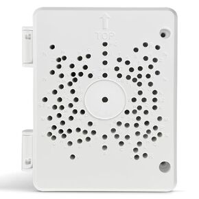 OOSSXX (ABS Plastic) Square Security Camera Junction Box,Security Camera Bracket Outdoor, Waterproof Mount Bracket Hide Cable Junction Box for CCTV Surveillance Camera PTZ/Bullet/Dome Cameras