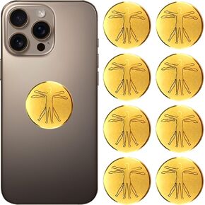 8 Pcs Cell Phone Protection Sticker - 360 Round Block El-ectromagnetic Waves, Protection Stickers for Cell Phones/Laptops/TV/Tablets PC/All Electric-Devices (Type-B)