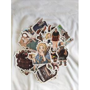 50 PCS Delicious in Dungeon Anime Stickers for Water Bottles, Laptop - Vinyl Waterproof Stickers - Adults, Kids, Japanese Anime Decals Merch Party Favors