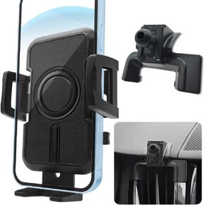 WAPAK Car Phone Holder Mount 2018-2024 Volvo XC60 SUV Auto Accessories Interior Decoration Smartphone Thick Case Cradles Navigation Bracket iPhone