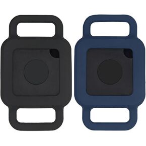 [2 Pack] Dog Collars Holder Compatible for Tile Pro (2020 & 2018) Case,Pet Id Tag Case Cover for Tile Pro Tracker,Dog Collar Attachment for Item Finder Location Tracker，Birthday Party Supplies