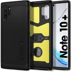 Spigen Tough Armor [Extreme Protection Tech] Designed for Samsung Galaxy Note 10 Plus Case/Galaxy Note 10 Plus 5G Case (2019) - Black