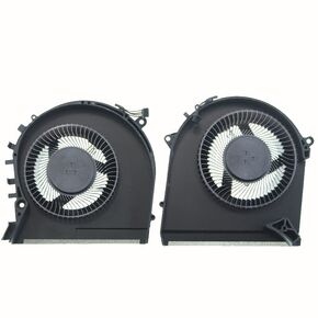 Replacement New Laptop CPU + GPU Cooling Fan for HP OMEN GTX1660 17-CB 17-CB0063TX 1005TX 17-CB0030NR 17-CB0070NR 0092NR 17T-CB0000 TPN-C144 P/N: MG75091V1-1C010-S9A MG75091V1-1C020-S9A Fan