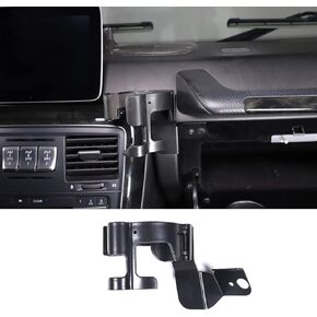 Car Multifunctional Phone Holder Compatible With 2007 2008 2009 2010 2011 2012 2013 2014 2015 2016 2017 2018 Mercedes Benz G-Class W463 G500 G550 G55 G63 G65 Phone Mount, Water cup holder (black)
