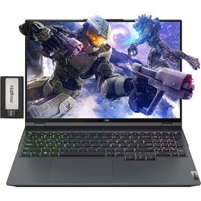 Lenovo Legion 5 Pro 16" QHD 165Hz Gaming Laptop, AMD Ryzen 7 5800H, 32GB RAM, 2TB SSD, NVIDIA GeForce RTX 3070, Backlit Keyboard, HD Webcam, Wi-Fi 6, Win 11 Pro, Gray, 256GB Docking Staion Set