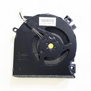 Fleshy Leaf CPU Cooling Fan Replacement for HP Victus 15-FA 15-FB 15-fa0031dx 15-fb0028nr 15-FB0028NR 0050AX 0103LA TPN-Q278 TPN-Q279 Series N17902-001 N13304-001 DFS5K22B056737 FPJY