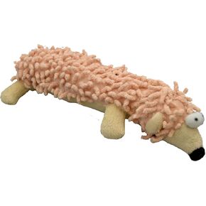 Shaggy Lite Pet Squeak Toy, Hedgehog