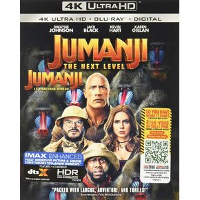 Jumanji: The Next Level - مجموعة 4K UHD/Blu-ray (ثنائية اللغة) in Kuwait