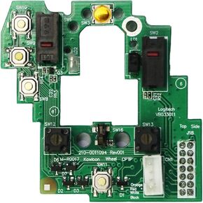 BestParts Mouse Switch Button Board Motherboard Replacement for Logitech G700 / G700s Gaming Mouse