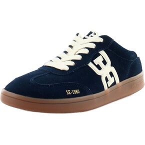 Sam Edelman Women's Tenny Sneaker, Navy Suede, 8.5