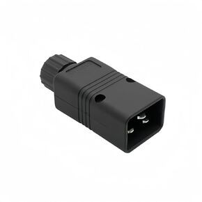 Female IEC320 C19 Connector Assembly Adapter Rewirable Plug AC110-250V 10A Power Socket Receptacle Connector,1 pcs