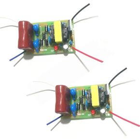 2 Pcs DC 3.7V to 2000V High Voltage Generator Module Arc Pulse Boost Module Booster DIY
