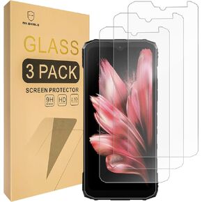 Mr.Shield Screen Protector compatible with DOOGEE Blade10 / Blade10 Pro / Blade10 Ultra / Blade10 Max [Tempered Glass] [3-PACK] [Japan Glass with 9H Hardness]