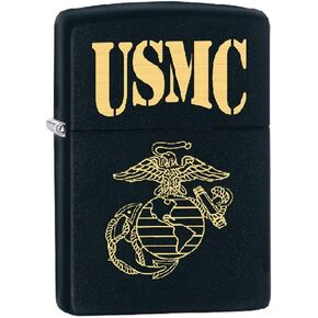 Zippo Lighter - USMC U.S. Marine Corps. Windproof Lighter (USMC #Z109)