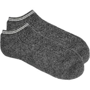 Merino 92% Wool Socks for Men and Women Crew Cozy Heavyweight Knit Wool Socks Hiking Skiing Outdoor Cushion Medium 7.5-10.5 US (8-11 CA), White Ivory. 100% Made in Mongolia. Pure Wool Socks