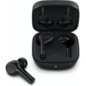 Belkin Wireless Earbuds, SoundForm Freedom True Wireless Bluetooth Earphones with Wireless Charging Case IPX5 Certified Sweat and Water Resistant with Deep Bass for iPhones and Androids - Black