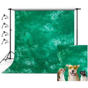 10x10ft Light Blue Abstract Backdrops Portrait Professional Backgrounds Retro Abstract Texture Backdrop for Photography Photo Studio KUZR069
