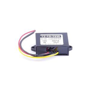 DC 12V 10-17V Step-Up to DC 19V 1A 19W Weatherproof Power Supply Module Converter Regulator Booster